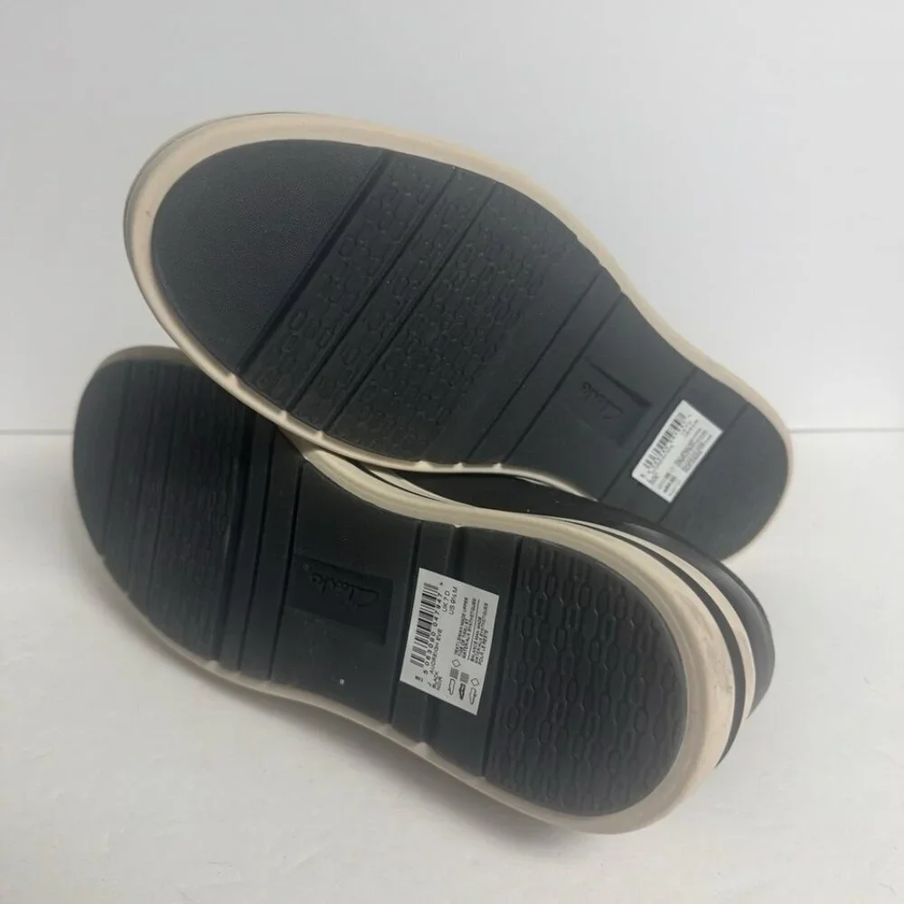 Clarks Women's Audreigh Eve Loafer Black Size 9.5 M